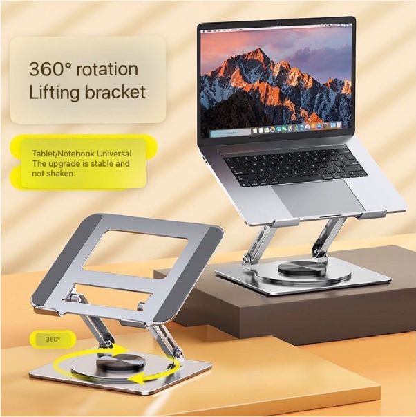 360° Rotating Aluminum Laptop Stand